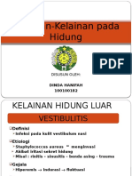 Kelainan-Kelainan Hidung