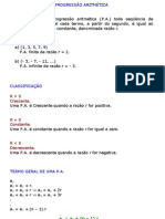 Matemática - Exercícios Resolvidos - Sequências PA PG