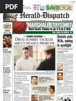 Front Page - The Herald-Dispatch, Jan. 17, 2010