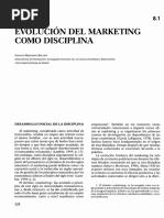 Evolución Del Marketing Como Disciplina