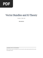 Vector Bundle and K-Theory