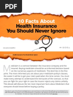 10 Facts About Health Insurance You Should Never Ignore