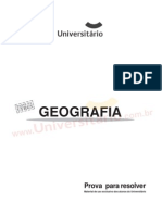 Geografia - Ufrgs Com Gabarito 2005