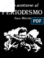 Como Acercarse Al Periodismo Sara Moiron