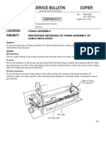 Service Bulletin Copier: Location: Subject