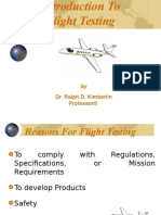 Intro To Flight Testing Engineering