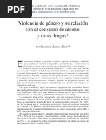 Luciana Ramos Lira - Violencia de Género Relación Con Consumo de Alcohol