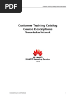 2015CustomerTrainingCatalog CourseDescriptions (TransmissionNetwork)