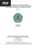 The Effectivness of Picture in Teaching Vocabulary: An Experimental at Second Grade Students of SMK Pariwisata Mataram in Academic Year 2012/2013