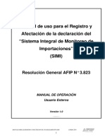 Manual de Uso de SIMI (Sistema Integral de Monitoreo de Importaciones)