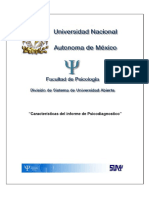 El Informe de Psicodiagnostico Ensayo