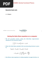 Density Functional Theory