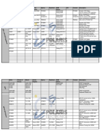 Sailor Products Cross Ref List