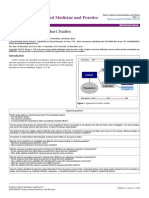 Critical Appraisal of Cohort Studies EBMP 1000e108