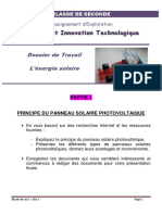 Dossier Etude de Cas 2 - Energie Solaire