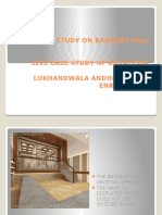 Study On Banquet Hall