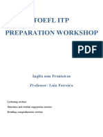 TOEFL ITP Test Strategies UFC Prof Luiz