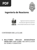 Reactores Homogéneos Ideales en Fase Gaseosa PDF