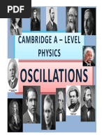 Chapter 13 Oscillations