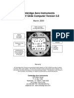 Cambridge Aero Instruments L-NAV Glide Computer Version 5.8