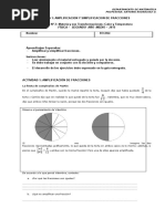 Guía de Aplificación y Simplificación de Fracciones