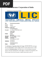 Life Insurance Corporation of India