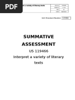 Workbook (Summative Assessment)