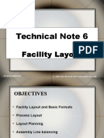 Technical Note 6: Facility Layout