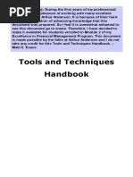 Tools Techniques Handbook