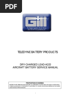 Gill Battery Service Manual