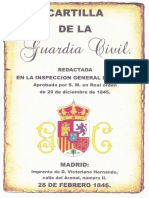 Cartilla de La Guardia Civil