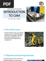 Introduction To CAM - Pdfud Abdul Majeed - 1 - Introduction To CAM