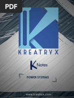 Power Systems K-Notes