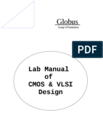 Globus: Lab Manual of Cmos & Vlsi Design