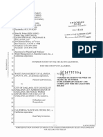 Waste Mgt. Writ of Mandate Petition PDF