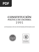 Constitución Política de Colombia.