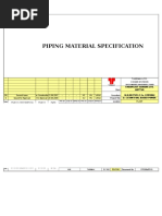 CSL Piping Material Specification R1