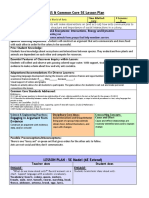 NGSS & Common Core 5E Lesson Plan: Engaging in Argument From Evidence