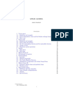 Linear Algebra Cambridge Mathematical Tripos Part IB