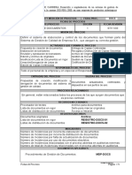 Ficha Proceso Gestion Documentos SGC