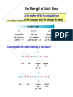 Acids & Bases Strength Prediction