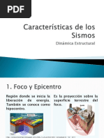  Características de Los Sismos