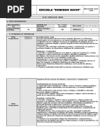 Planificación Anual Primero de Básica