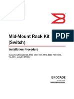 Mid-Mount Rack Kit (Switch) : Installation Procedure