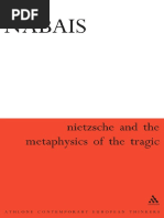 (Athlone Contemporary European Thinkers) Nuno Nabais-Nietzsche and The Metaphysics of The Tragic-Continuum (2007) PDF