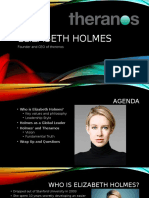 Elizabeth Holmes / Theranos