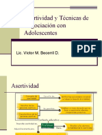 Asertividad y Técnicas de Negociación Con Adolescentes