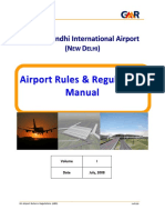 Airport Rules Regulations - 1.1-July08