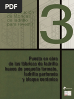 Manual de Ejecución de Fábricas de Ladrillo para Revestir - c3