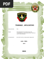 Inteligencia Aplicada en El Trafico Ilicito de Drogas 